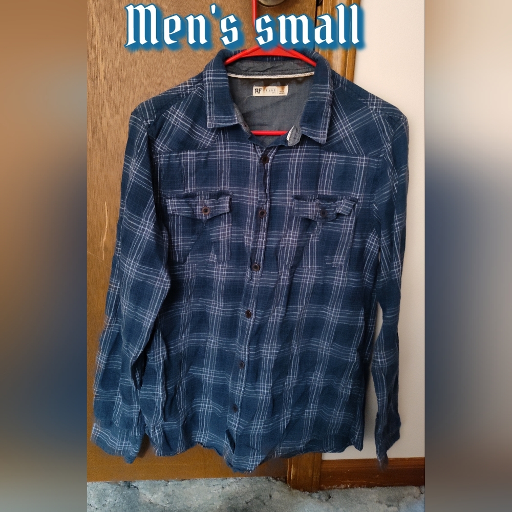 RF Brand MFG, Men's Small, Blue